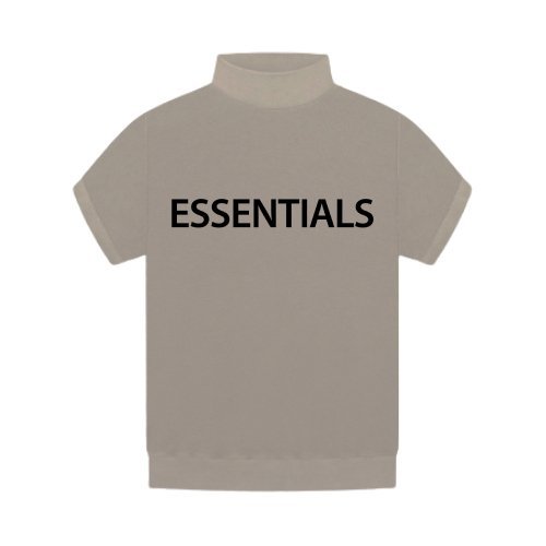 Essentials Fear of God Inside Out Mock Neck T-Shirt