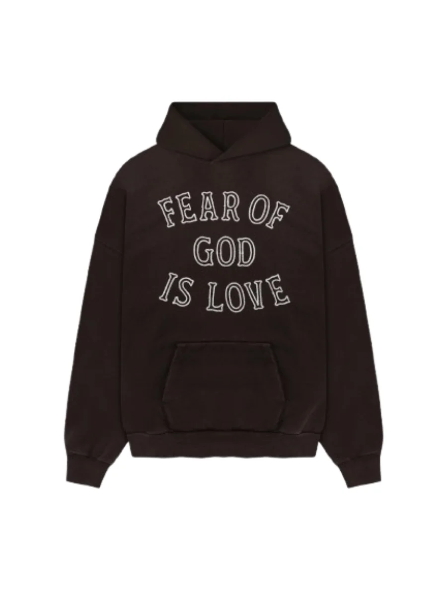 Fear of God Essentials Is Love Hoodie